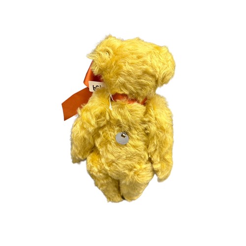 313 - Steiff. Musical Teddy Bears Picnic Bear, excellent in excellent embroidered bag, white tag no. 66260... 