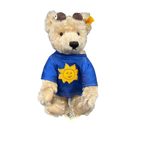 318 - Steiff. Unboxed collection of five teddy bears, generally excellent, yellow tag Nos. 0201/41, 654473... 