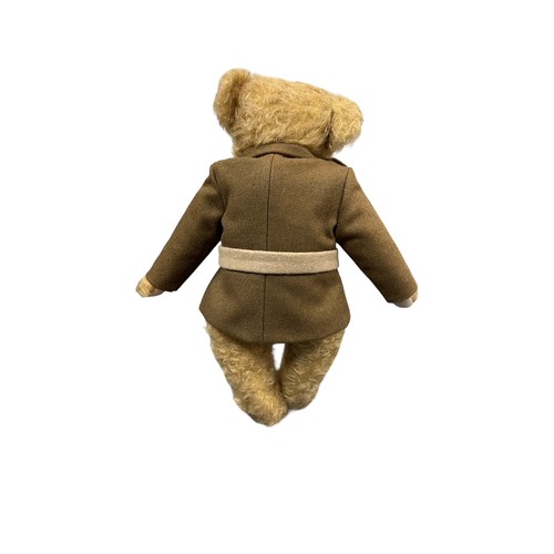 255 - Merrythought. Unboxed Tommy the World War 1 Centenary Bear, (WWI), exclusive to Danbury Mint, limite... 