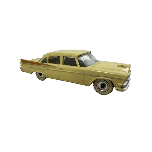 63 - Dinky 191 Dodge Royal Sedan (With Windows) Dinky Toys, Dodge Royal Sedan (With Windows), deep cream ... 