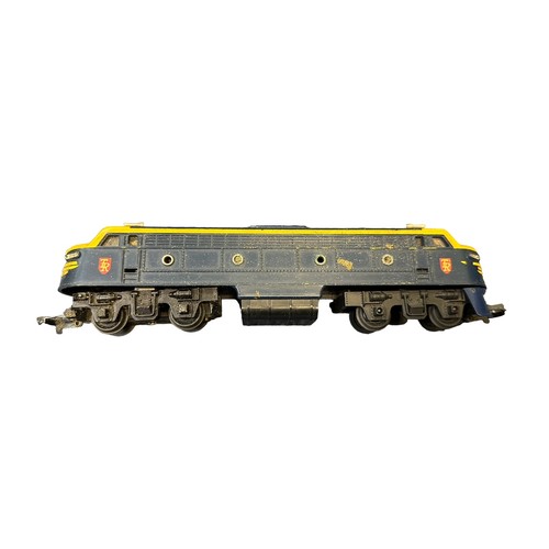 119A - Model Railways 00 Gauge, including range of four 00 gauge locomotives with unboxed Hornby Diesel 750... 