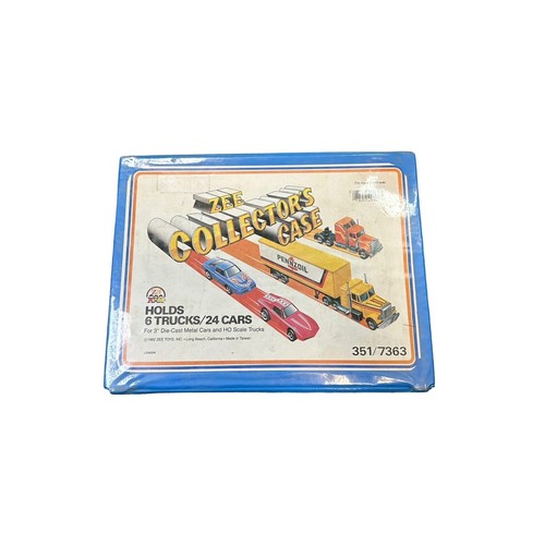 2 - Two Zee Collector’s Cases of model cars including predominantly 1970’s Matchbox cars, some Corgi & D... 