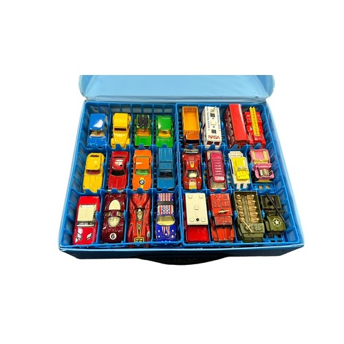 2 - Two Zee Collector’s Cases of model cars including predominantly 1970’s Matchbox cars, some Corgi & D... 