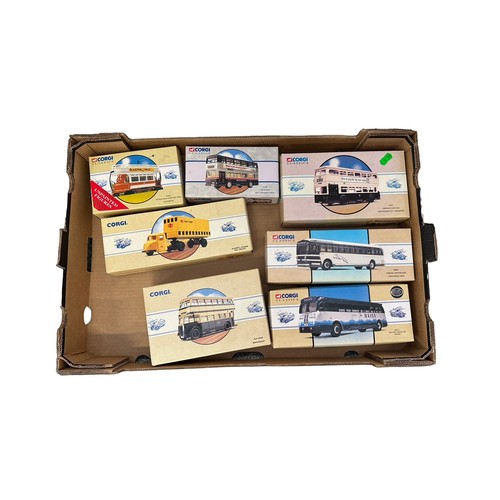 49 - Corgi. 1990s onwards mainly Bus collection, generally excellent in good plus to good boxes (some fad... 