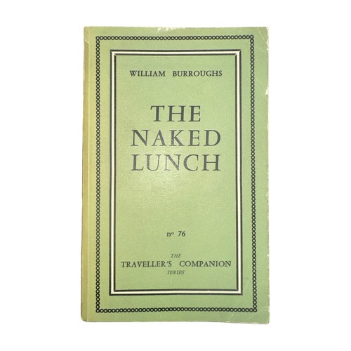 383 - BURROUGHS, WILLIAM. The Naked Lunch. [Paris] Olympia Press, 1959, First Edition (Price stamped over ... 