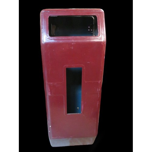 422 - Platform ticket machine case and internal fittings (removed from case), generally good, made by ASSO... 