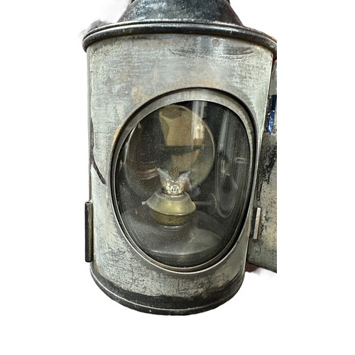 423 - Pair of railway signal lamps, generally good plus, unchecked for correctness and viewing recommended... 