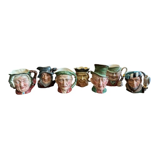 356 - Royal Doulton, Beswick & Kingston Pottery selection of various Character Jugs to include; Royal Doul... 