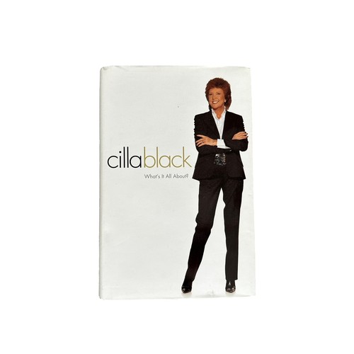 382 - Cilla Black signed What's it all about? Hardback book. Signed on inside title page.