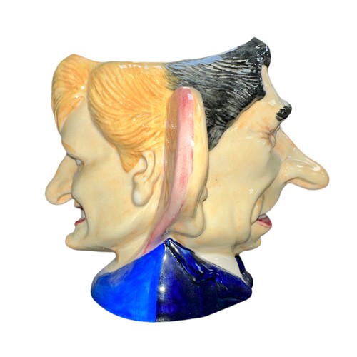 136 - Kevin Francis Charles & Diana Spitting Image double sided mug, modelled by Ray Noble, limited editio... 