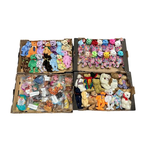 463 - TY Beanie Babies Qty approx. 35+, generally excellent, plus McDonalds toys including Winnie The Pooh... 