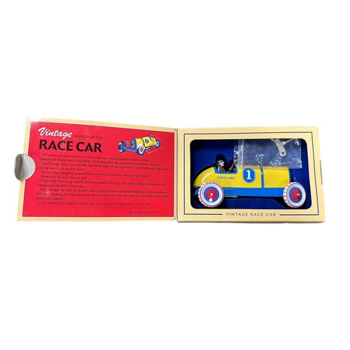 470 - Tinplate toys modern Qty 7, clockwork with key, excellent in excellent to good plus boxes, with Schy... 