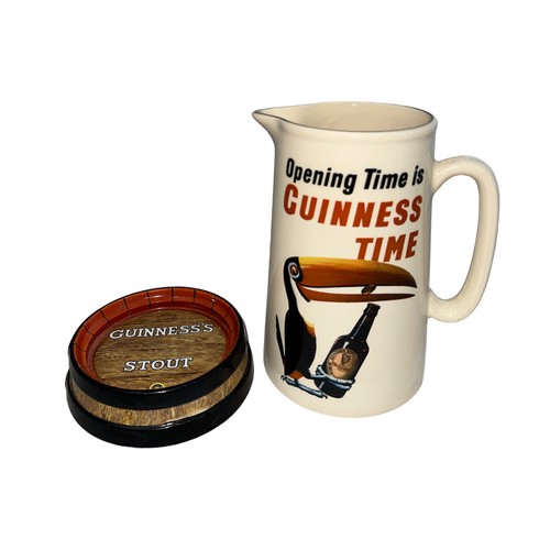 342 - Guinness, pair of Guinness ceramic advertising items to include; a ‘Opening Time is Guinness Time’ c... 