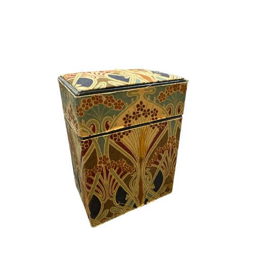 274 - A Liberty of London playing card case containing two sets of playing cards