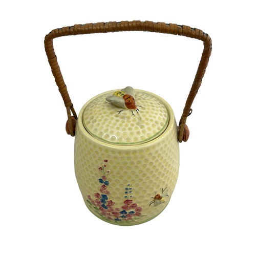 241 - A Price Kensington Honeycomb biscuit barrel. In good condition,