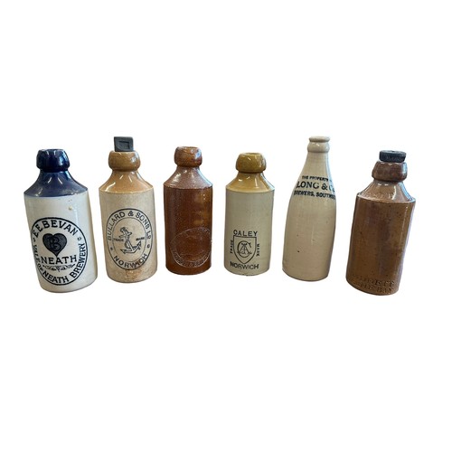 358 - Stoneware ginger beer/similar bottles (22), to include 