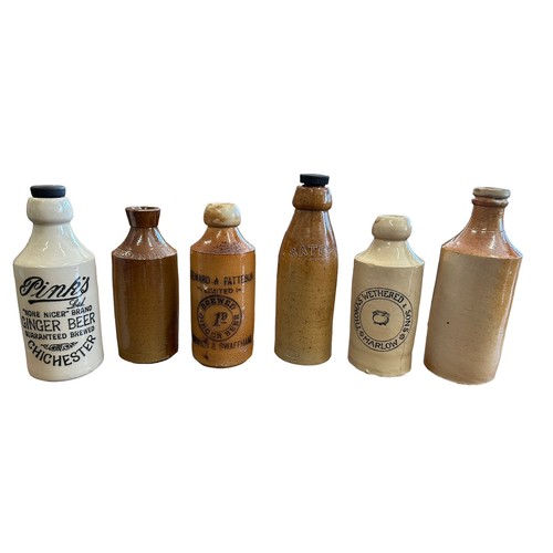 358 - Stoneware ginger beer/similar bottles (22), to include 