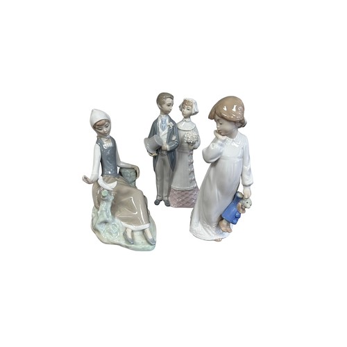 155 - Lladro. Qty 5 collection, generally excellent in good boxes with packing pieces (where present), wit... 