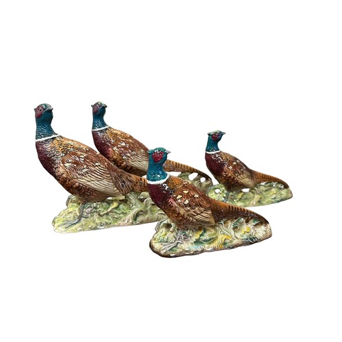 5 - Beswick, collection of eight ceramic Pheasant figures to include; Beswick Pheasant 1225 (x2), Beswic... 