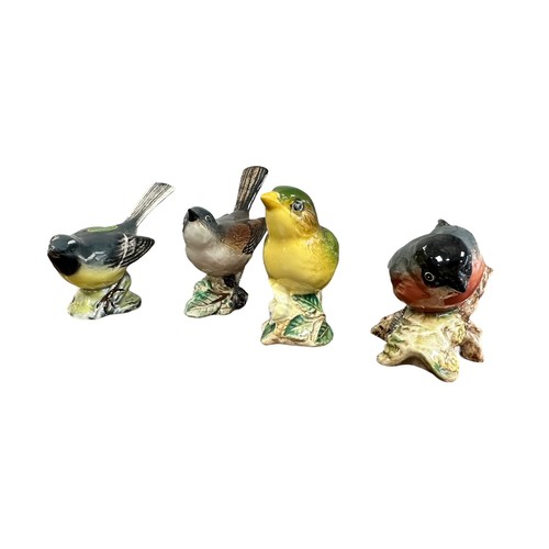 11 - Beswick small bird collection, to include; Grey Wagtail (1041), Chaffinch (991), Blue Tit (992), Sto... 