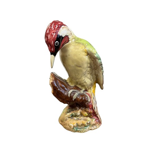 12 - Beswick, Bird group of figurines to include; Beswick Woodpecker (1218), Beswick Kestrel (2316), Less... 