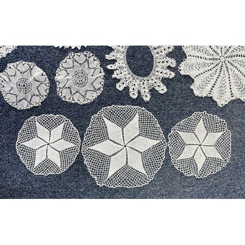 45 - Crochet lace doily / table mats or decorations (14)