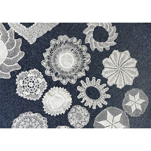 45 - Crochet lace doily / table mats or decorations (14)