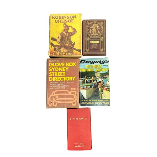 374 - Range of books to include travel books (Sydney street directory, 100 miles around Sydney, guidebook ... 