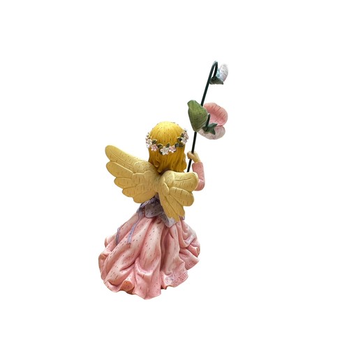 333 - Wildflower Angels, 'Sweet Peas for April' Kathy Killip for DEMDACO (2002) figurine. Condition appear... 