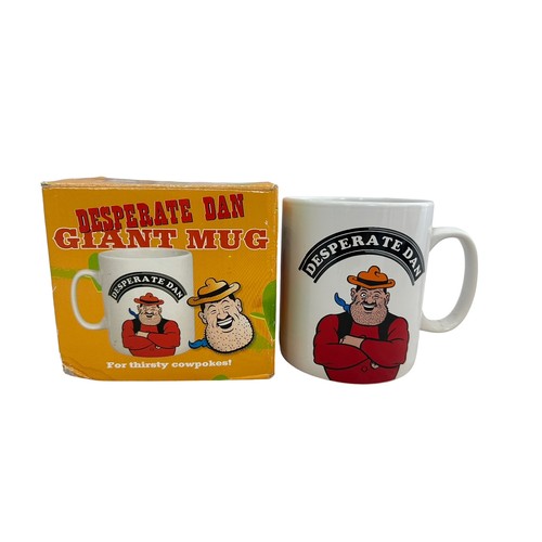 287 - Royal Doulton Dennis and Gnasher character mug D7005 (17cm in height) with Dennis The Menace soft to... 