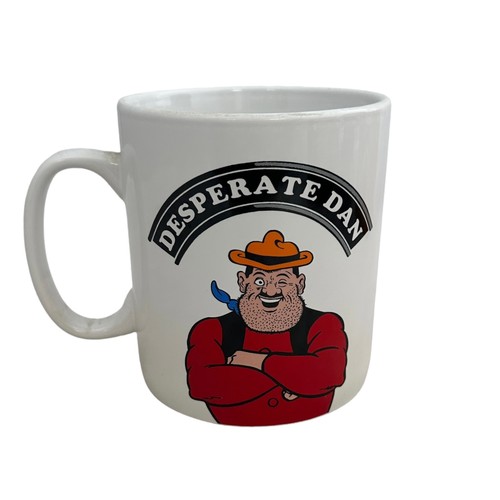 287 - Royal Doulton Dennis and Gnasher character mug D7005 (17cm in height) with Dennis The Menace soft to... 