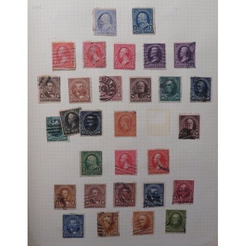 66 - USA – Early to middle collection in The Paragon Stamp album including early vals U, 1857 10c (x2), 1... 