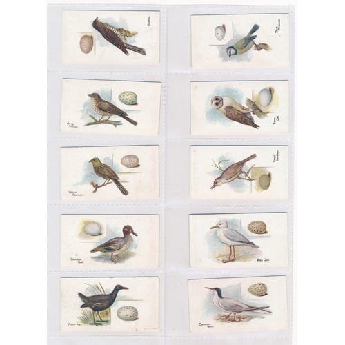 199 - Lambert & Butler 1906 Birds & Eggs complete set of 50, in good to very good condition with some bett... 