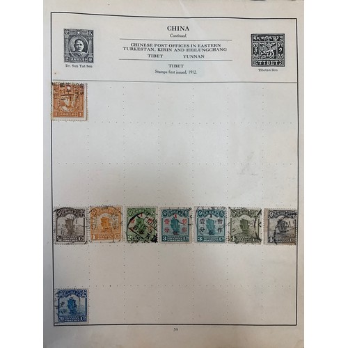 12 - World stamp collection in two albums (The Strand Stamp Album & So’ton Album) including, Australia, C... 