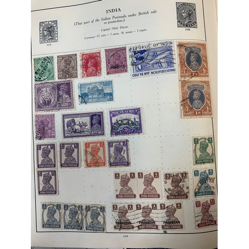 12 - World stamp collection in two albums (The Strand Stamp Album & So’ton Album) including, Australia, C... 