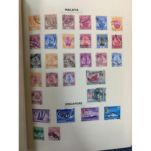 12 - World stamp collection in two albums (The Strand Stamp Album & So’ton Album) including, Australia, C... 