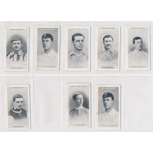 218 - Wills 1902 Football Series - 8 cards in excellent condition with J.E. Doig, F. Spikesley Sheffield W... 