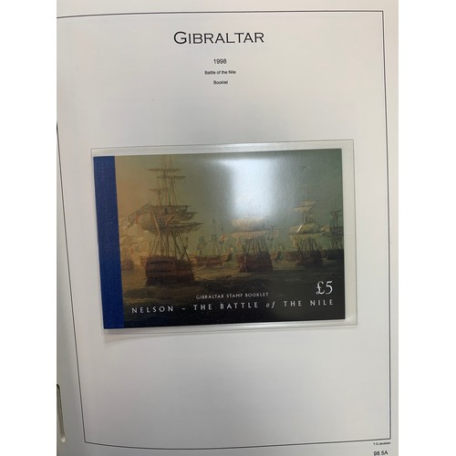 46 - Gibraltar - 1953 to 2008 stamp collection in three Lighthouse hinged albums with slipcases including... 