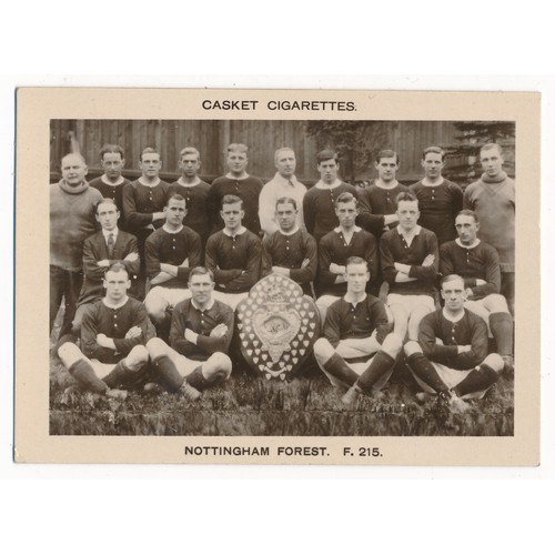 210 - Pattreiouex 1922 Football Teams - Sheffield United F.201 & Nottingham Forrest No.215 in very good to... 