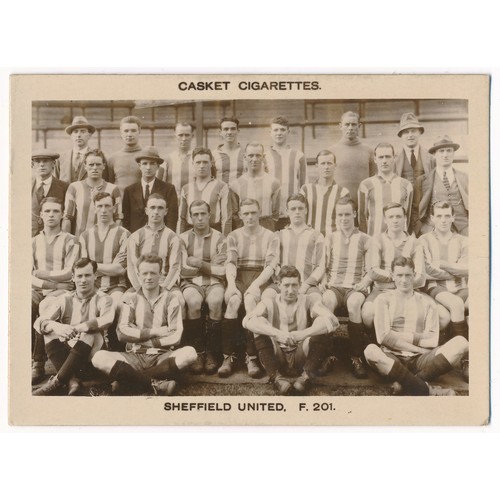 210 - Pattreiouex 1922 Football Teams - Sheffield United F.201 & Nottingham Forrest No.215 in very good to... 