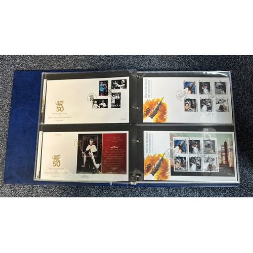 139 - Jersey - 1969-2021 (Christmas) First Day Cover collection in nine volumes, huge original face value ... 