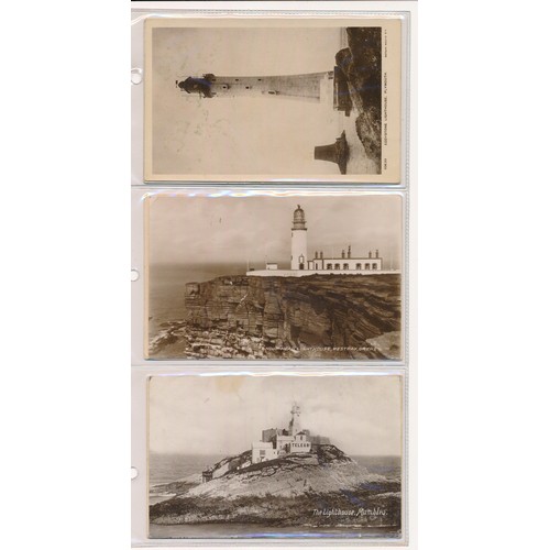 174 - Postcards - Lighthouses & Coastguard Stations (45) to include Coast Guard Station Stations with Shoe... 