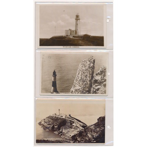 174 - Postcards - Lighthouses & Coastguard Stations (45) to include Coast Guard Station Stations with Shoe... 