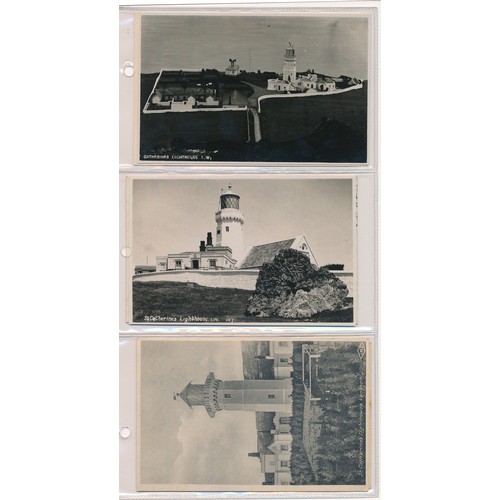 174 - Postcards - Lighthouses & Coastguard Stations (45) to include Coast Guard Station Stations with Shoe... 