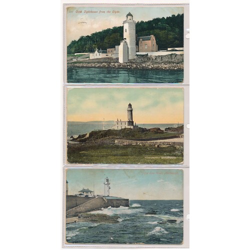 174 - Postcards - Lighthouses & Coastguard Stations (45) to include Coast Guard Station Stations with Shoe... 