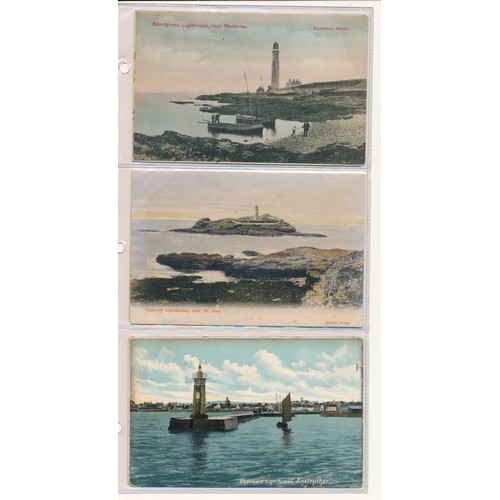 174 - Postcards - Lighthouses & Coastguard Stations (45) to include Coast Guard Station Stations with Shoe... 