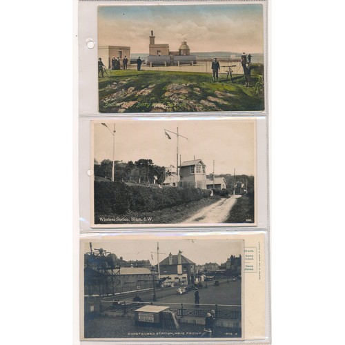 174 - Postcards - Lighthouses & Coastguard Stations (45) to include Coast Guard Station Stations with Shoe... 