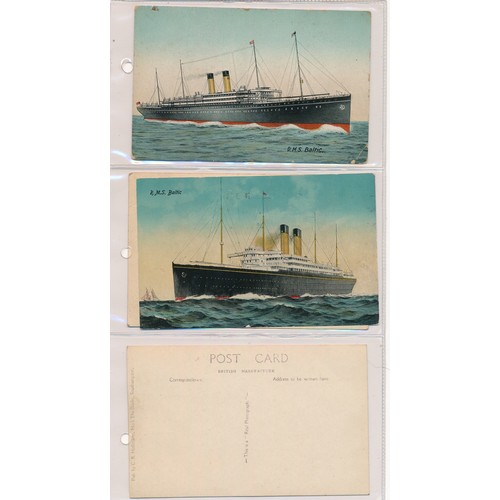 175 - Postcards - Shipping (190) to include good ranges of Navy and Merchant ships. Condition is mixed. Se... 