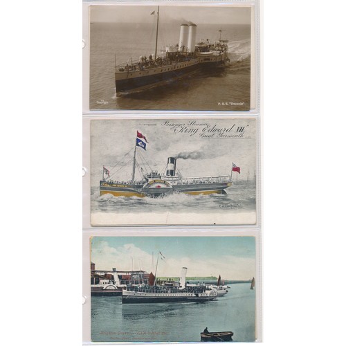 175 - Postcards - Shipping (190) to include good ranges of Navy and Merchant ships. Condition is mixed. Se... 