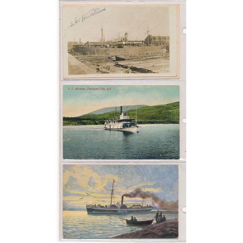 175 - Postcards - Shipping (190) to include good ranges of Navy and Merchant ships. Condition is mixed. Se... 